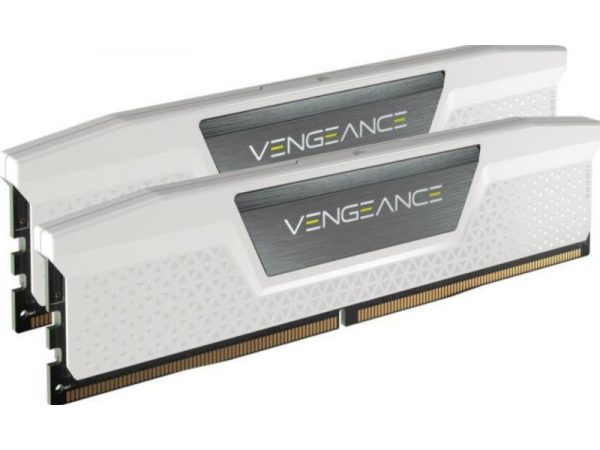 Пам'ять для настільних комп'ютерів Corsair 32 GB (2x16GB) DDR5 5200 MHz Vengeance White (CMK32GX5M2B5200C40W)