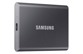 SSD накопитель Samsung T7 1 TB Titan Gray (MU-PC1T0T/WW)