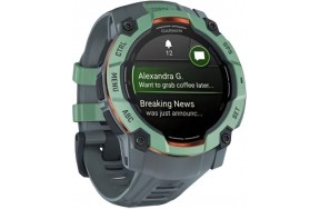 Смарт-годинник Garmin Instinct 3 50mm AMOLED Neo Tropic with Twilight Band (010-03020-01)