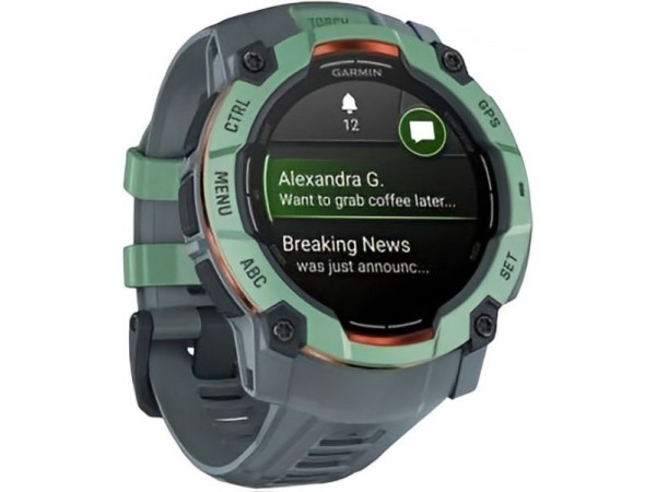Смарт-годинник Garmin Instinct 3 50mm AMOLED Neo Tropic with Twilight Band (010-03020-01)