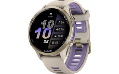 Смарт-годинник Garmin Forerunner 970 Soft Gold Titanium w. French Gray C. and French Gray/T. Indigo Band (010-02969-02/12)