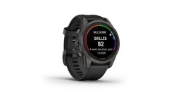 Garmin Fenix 7S Pro Sapphire Solar Edition  Carbon Gray DLC Titanium with Black Band (010-02776-10/11)