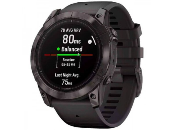 Garmin Epix Pro Gen 2 Sapphire 42mm Carbon G. DLC Ti. with Black Band (010-02802-14/15)