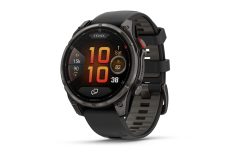 Garmin fenix 8 Pro 47mm AMOLED Sapphire Carbon grey DLC Tit. w. Black/grey S. Band (010-03198-00/01)