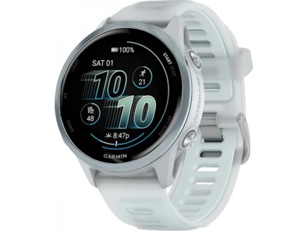 Смарт-годинник Garmin Forerunner 570 42mm Cloud Blue Aluminum w. Translucent Whitestone/Cloud Blue Band (010-02970-01)