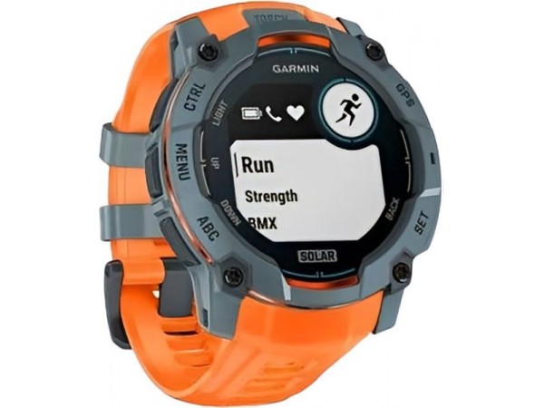 Смарт-годинник Garmin Instinct 3 50mm Solar Twilight with Solstice Band (010-02935-01)