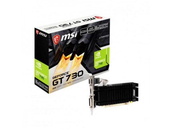 Відеокарта MSI GeForce GT 730 (N730K-2GD3H/LPV1) в Києві. Недорого  Відеокарти