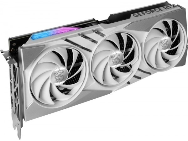 Відеокарта MSI GeForce RTX 4060 Ti GAMING X SLIM WHITE 16G (912-V517-012)