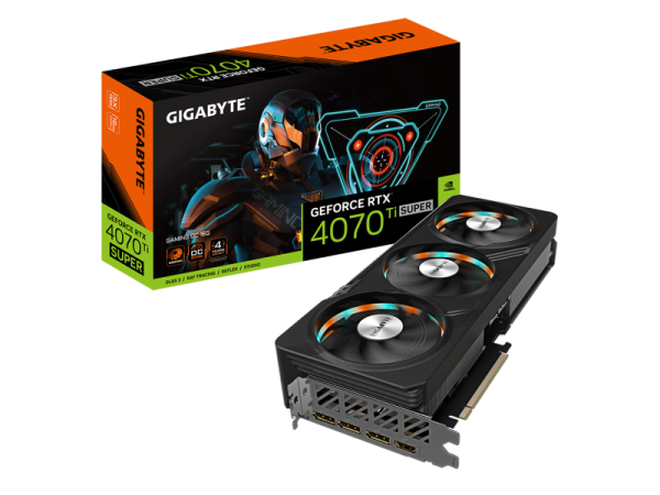 Відеокарта GIGABYTE GeForce RTX 4070 Ti SUPER GAMING OC 16G (GV-N407TSGAMING OC-16GD)