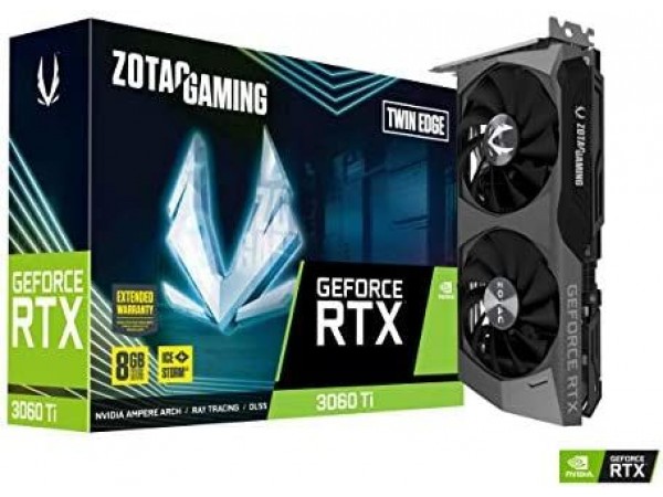 Відеокарта Zotac GAMING GeForce RTX 3060 Ti Twin Edge (ZT-A30610E-10M)