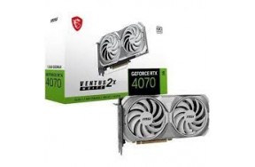 Відеокарта MSI GeForce RTX 4070 VENTUS 2X WHITE 12G OC